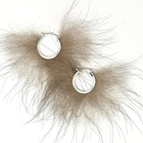 Wolf Medium Hoops