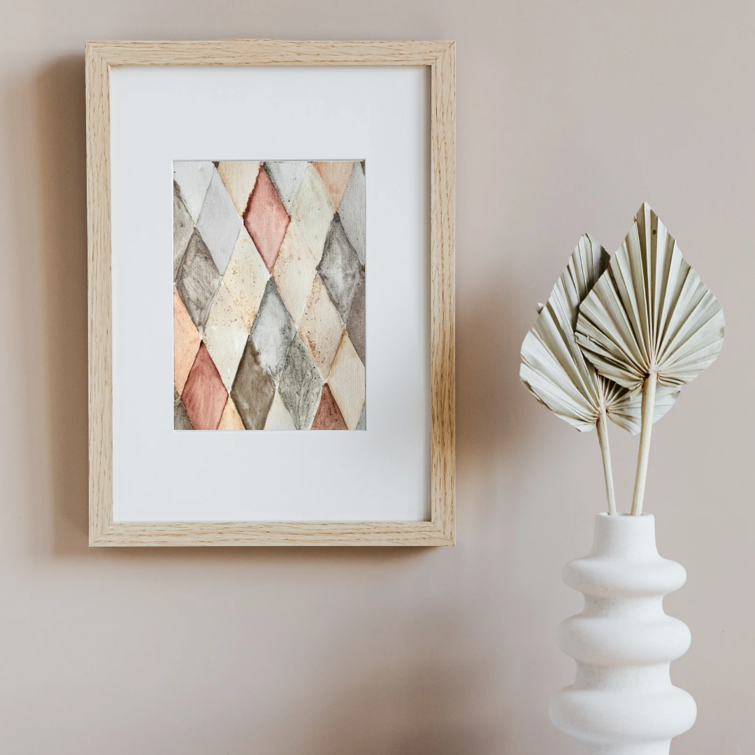 The quiet power of earth pigment paintings