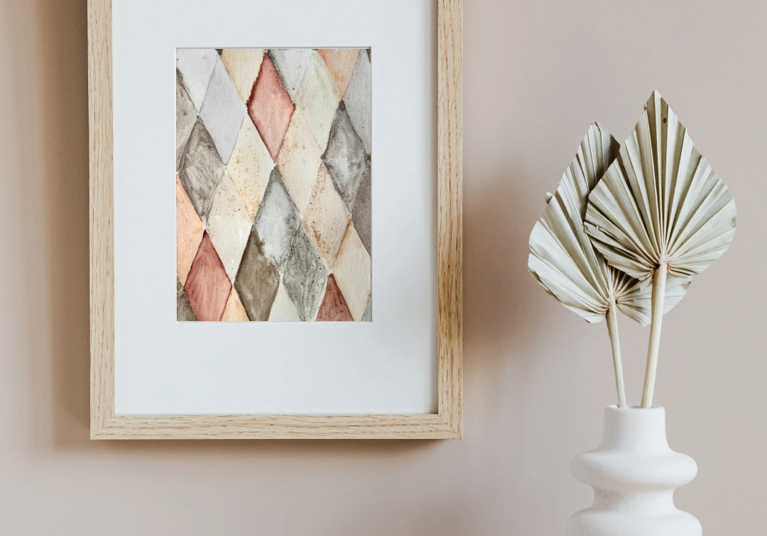 The quiet power of earth pigment paintings