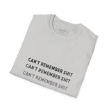 Can't remember shit