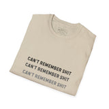 Can't remember shit
