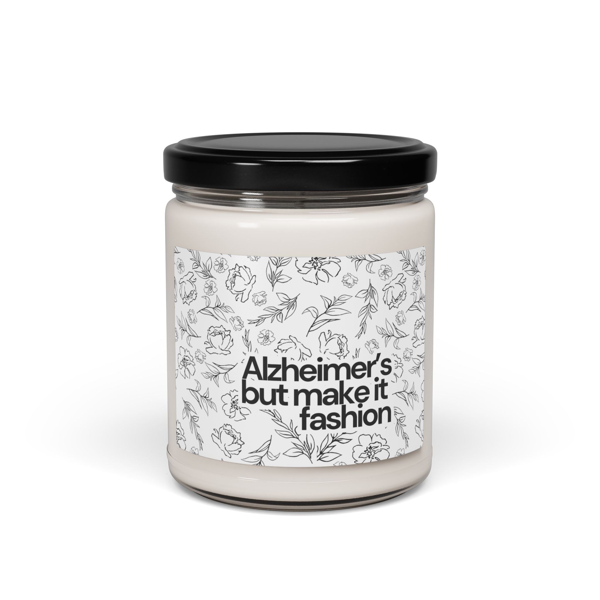 Alzheimer's but make it Fashion - Candle