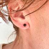 Gold Bitsy Circle Stud