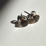 Gold Bitsy Circle Stud