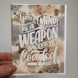 Botanical Ink Inspiration Greeting Cards