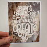 Botanical Ink Inspiration Greeting Cards