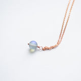 Rose Gold Opalite Necklace