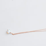 Rose Gold Opalite Necklace