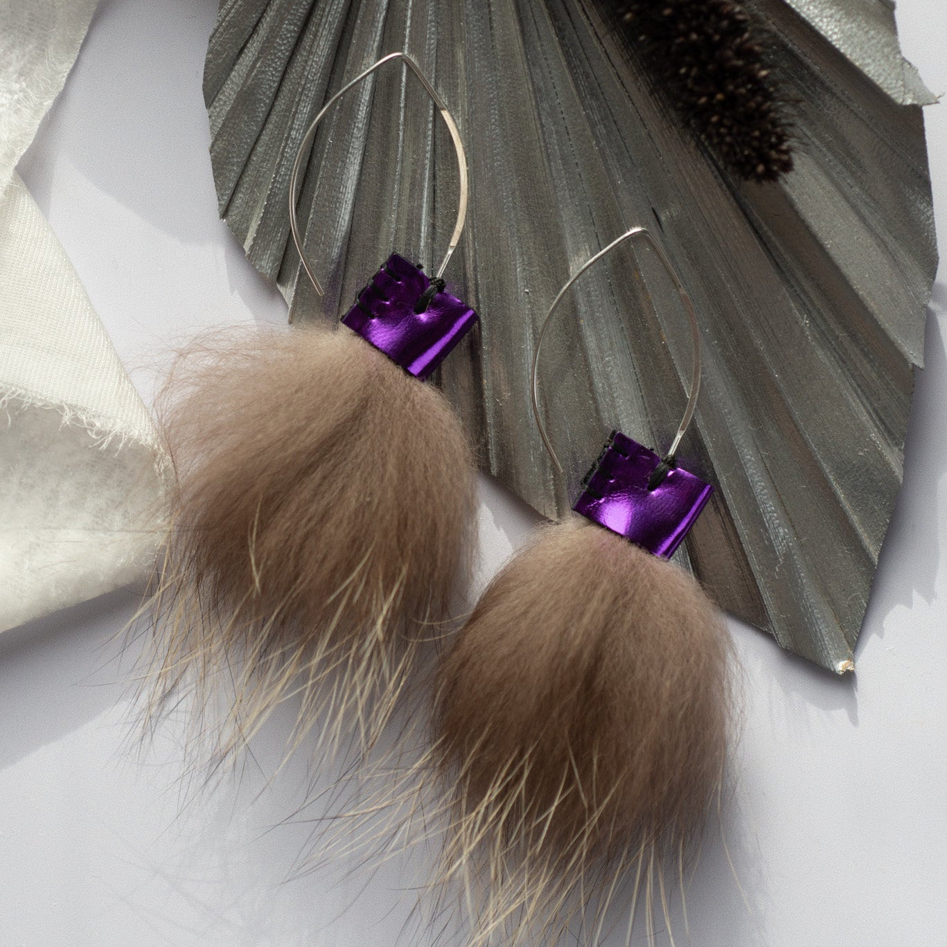 Limited Edition Ear Hooks - Purple (50% off) FROM THE VAULT