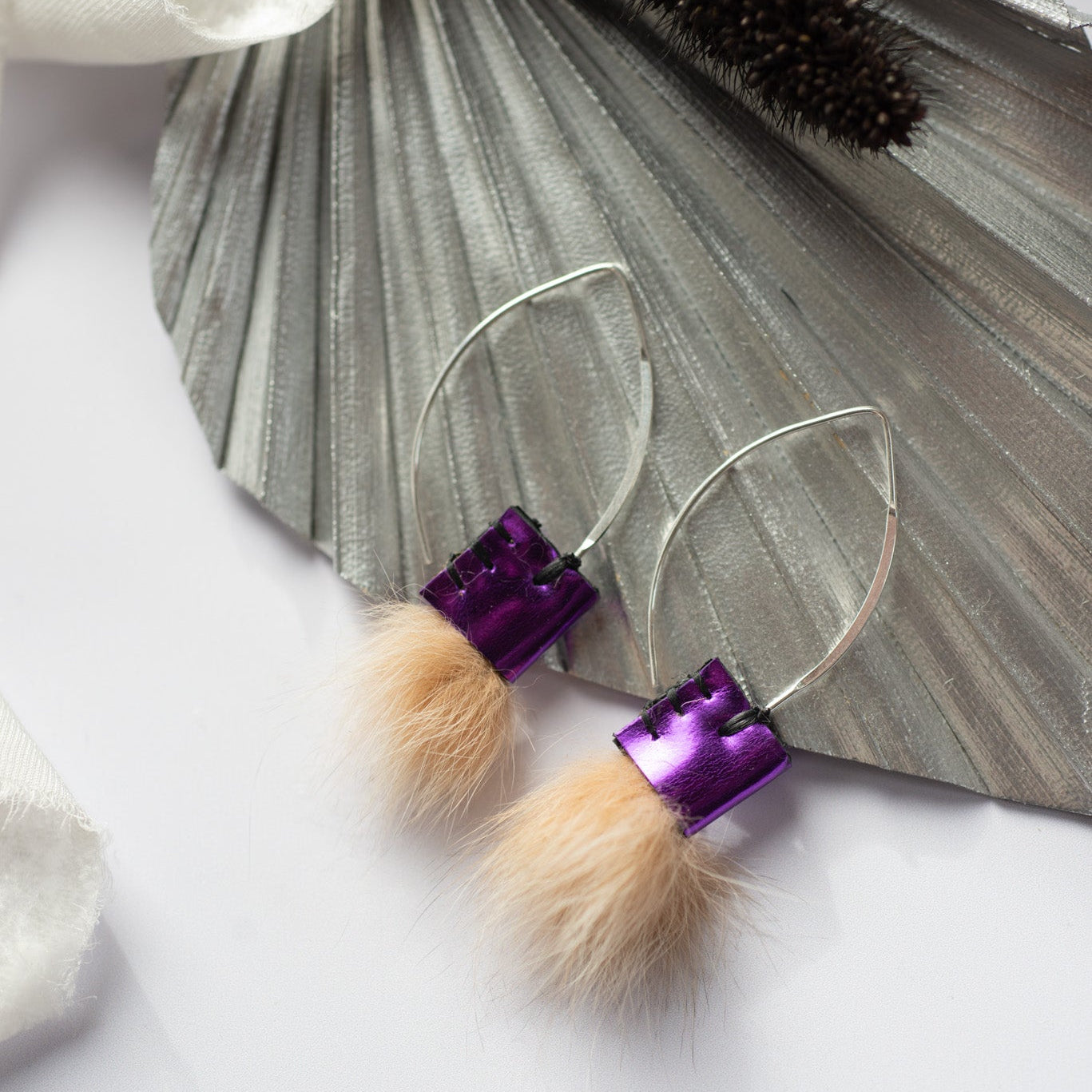 Limited Edition Ear Hooks - Purple (50% off) FROM THE VAULT