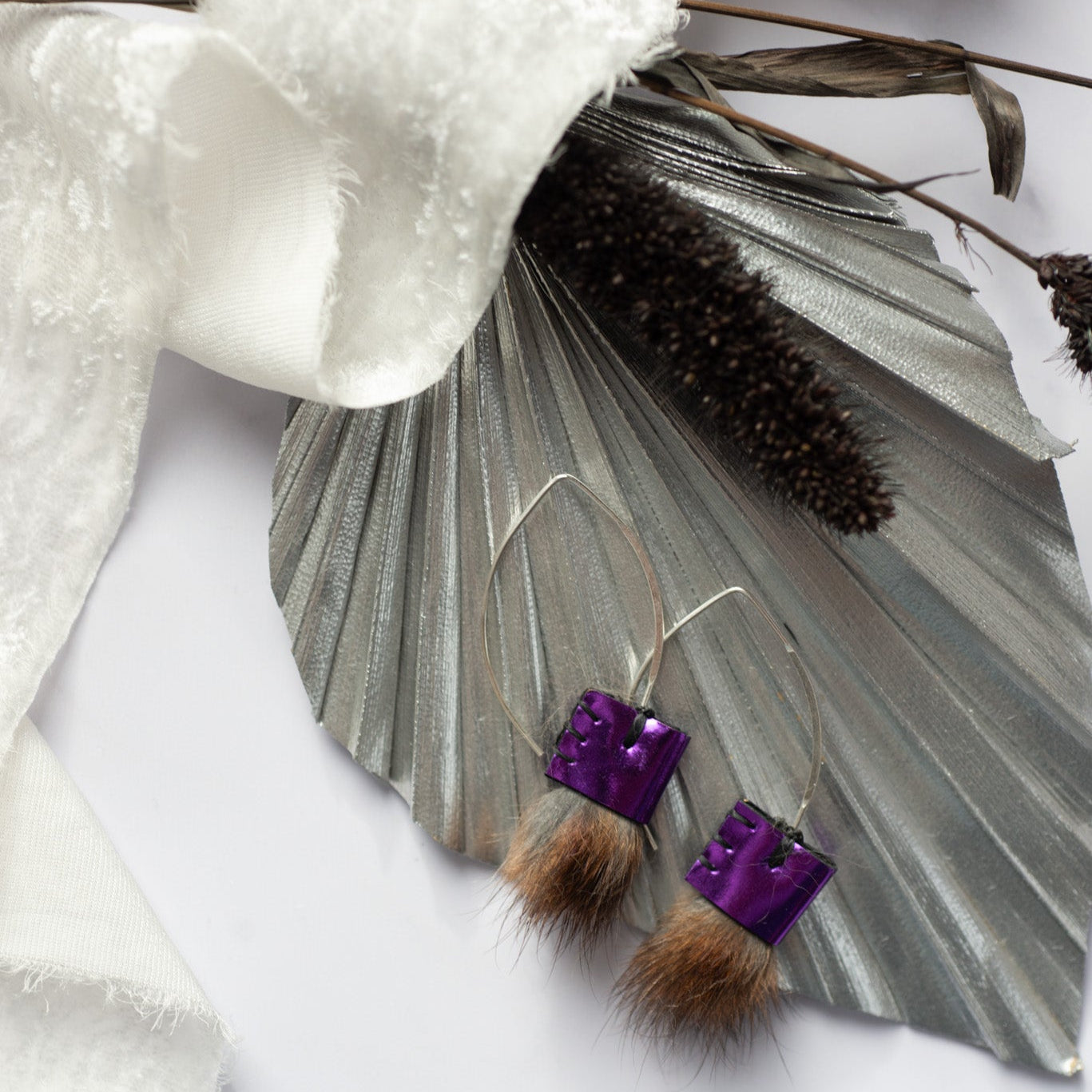 Limited Edition Ear Hooks - Purple (50% off) FROM THE VAULT