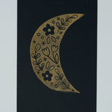 6x9 Floral Moon Print