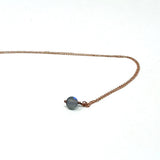 Rose Gold Opalite Necklace