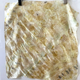 Plant Dyed Silk Scarf 20x20