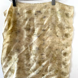 Plant Dyed Silk Scarf 20x20