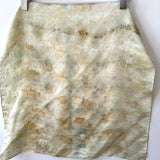 Plant Dyed Silk Scarf 20x20