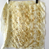 Plant Dyed Silk Scarf 20x20