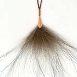 Wolf Copper Pom Necklace