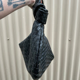 Rodena Woven Leather Handbag