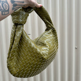 Rodena Woven Leather Handbag