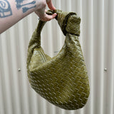 Rodena Woven Leather Handbag