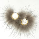 Wolf Medium Hoops