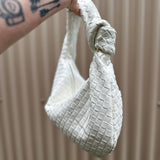 Rodena Woven Leather Handbag