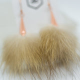 Wolverine Copper Pom Earrings