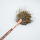 Beaver Copper Pom Necklace