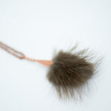 Beaver Copper Pom Necklace