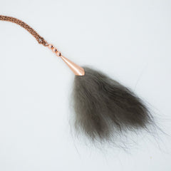 Fox Copper Pom Necklace