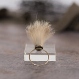 Lynx Tiny Pom Ring
