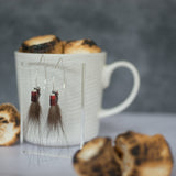 Limited Edition Marquise Ear Hooks - Buffalo Plaid (50% off) FROM THE VAULT