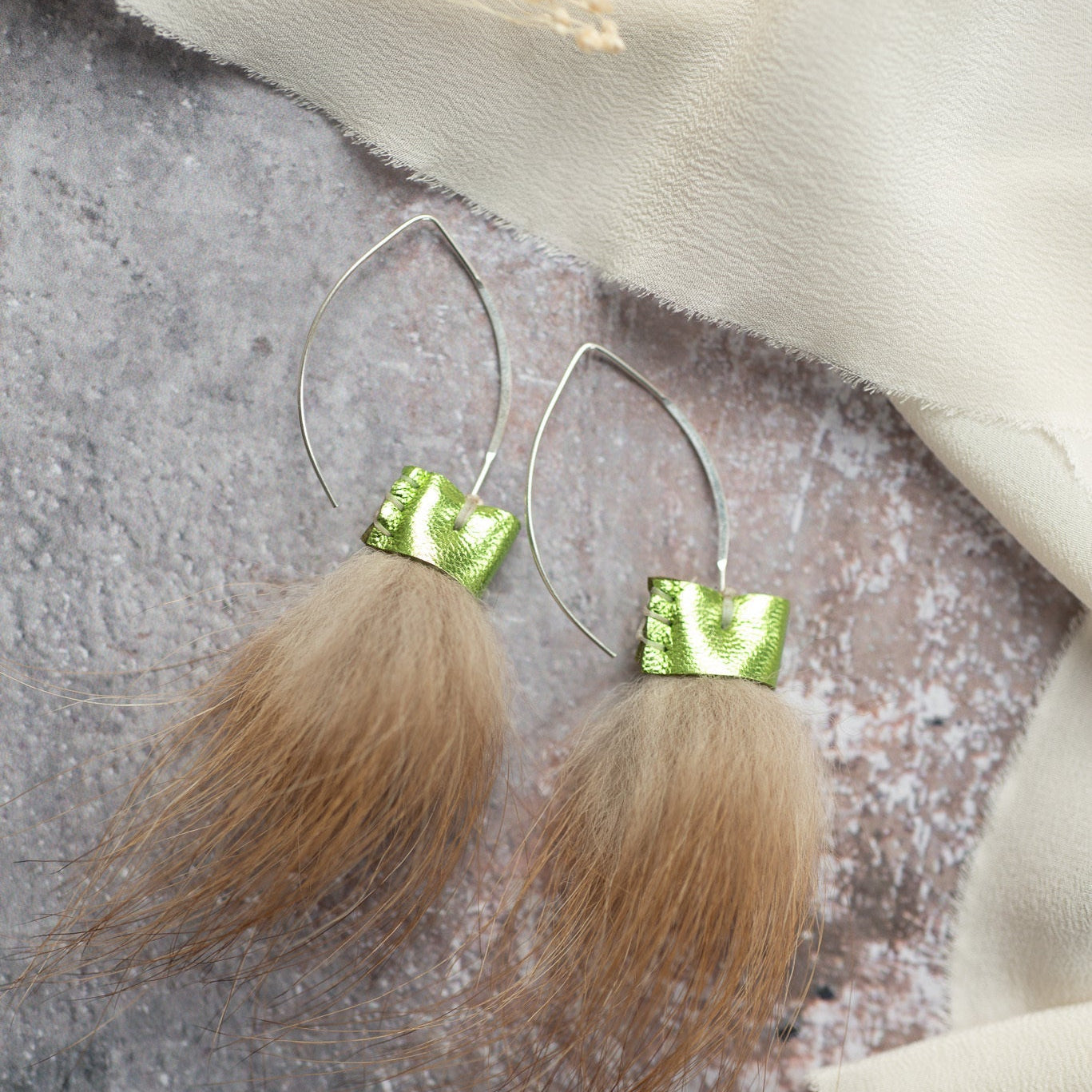 Limited Edition Ear Hooks - Green (50% off) FROM THE VAULT