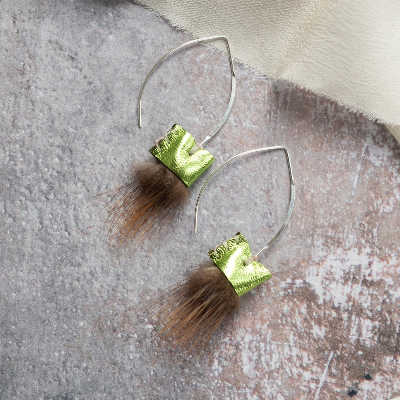 Limited Edition Ear Hooks - Green (50% off) FROM THE VAULT