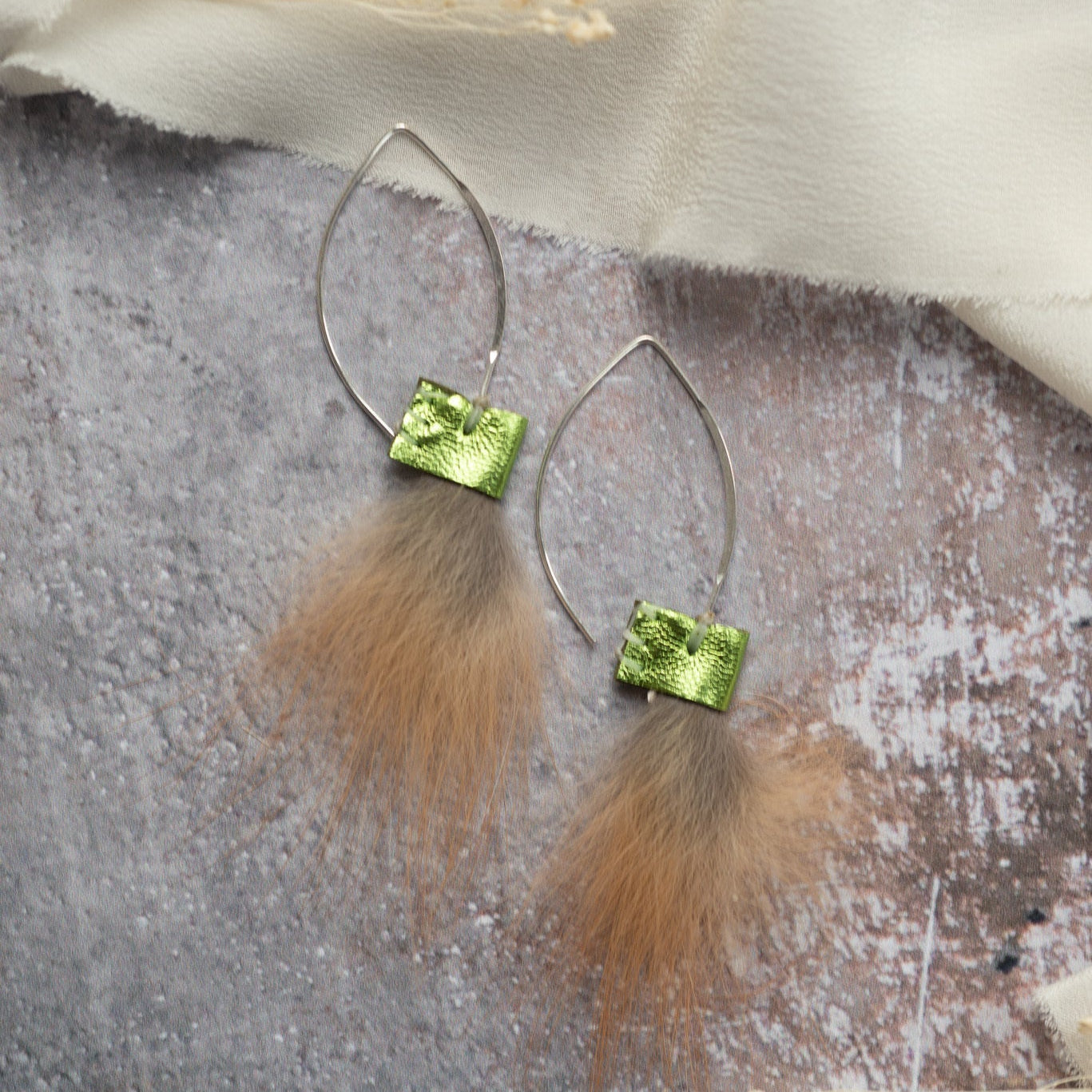 Limited Edition Ear Hooks - Green (50% off) FROM THE VAULT